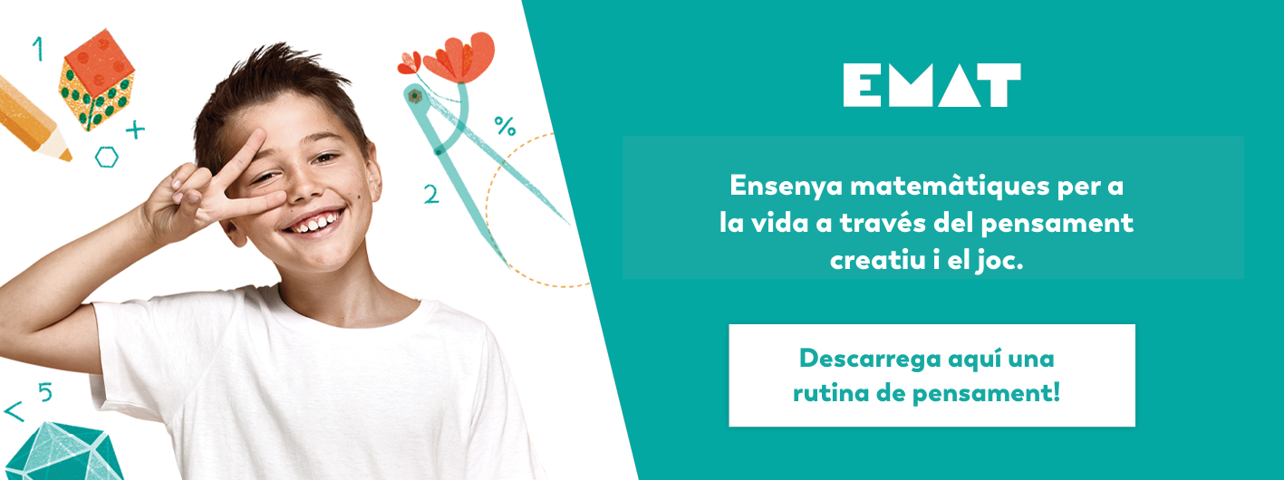 Ensenya matematiques per a la vida a traves del pensament creatiu i el joc