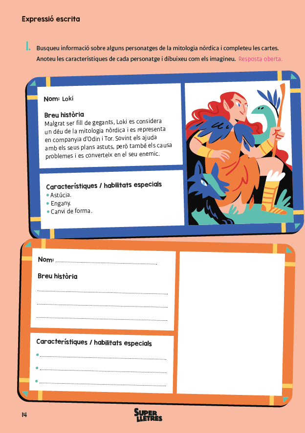 7 tècniques d'escriptura creativa inspirades en Gianni Rodari 5 Programa Superlletres - Activitat escriptura creativa 3 de Secrets, contes i llegendes