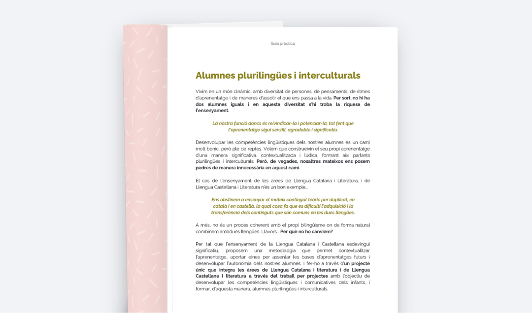 Guia ludi 5 beneficis de lensenyament integrat de la llengua catalana i castellana