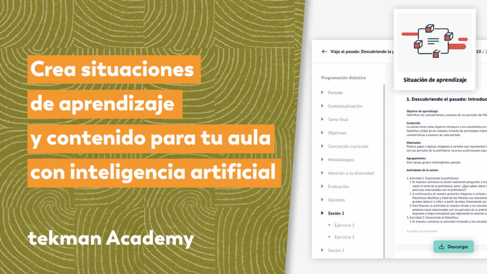 Landing Tekman Academy SAIA