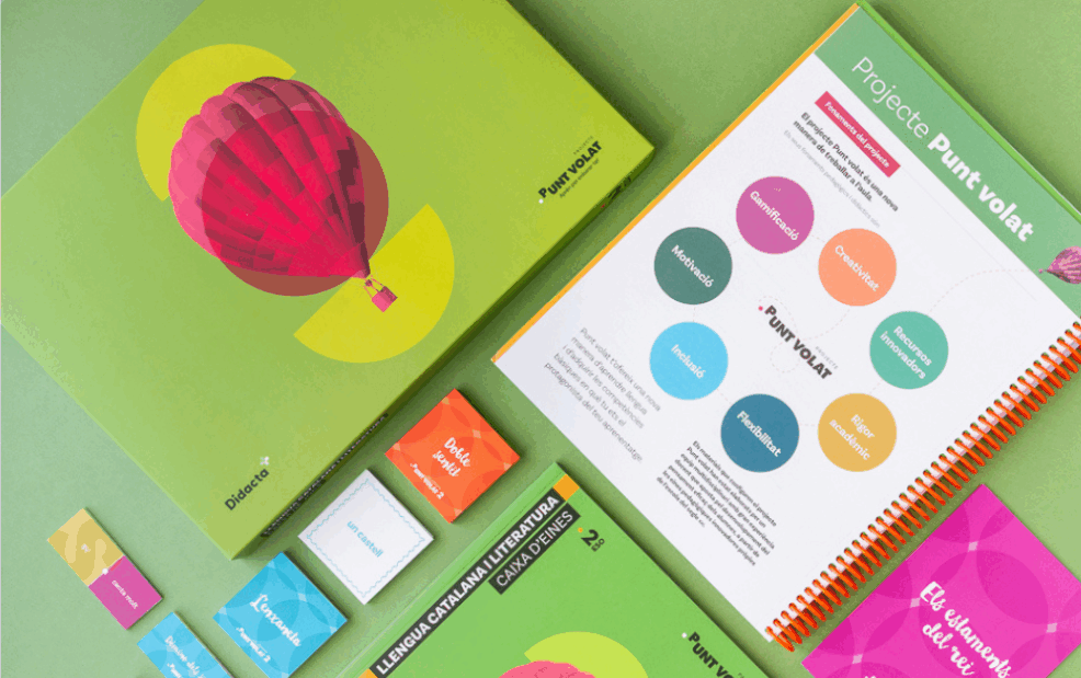 Supera els reptes de aula de catala ESO amb Punt volat