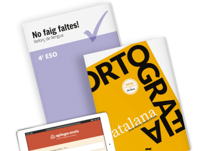 Recursos d’ortografia per potenciar el domini lingüístic dels alumnes