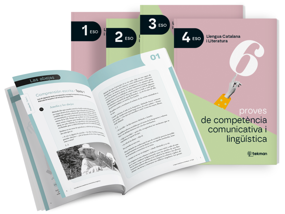 Materials d'estiu per a alumnes de l'ESO: quaderns i lectures recomanades 5 CAT 6PROVES Bodego 1260x945px